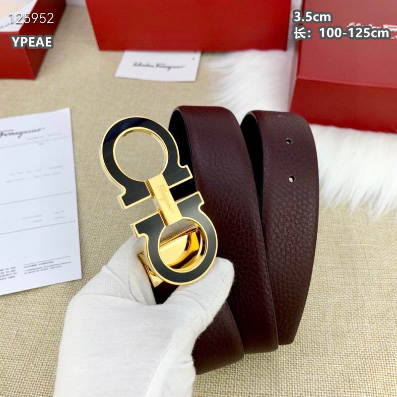 Ferragamo belt 35mmX100-125cm 8L20